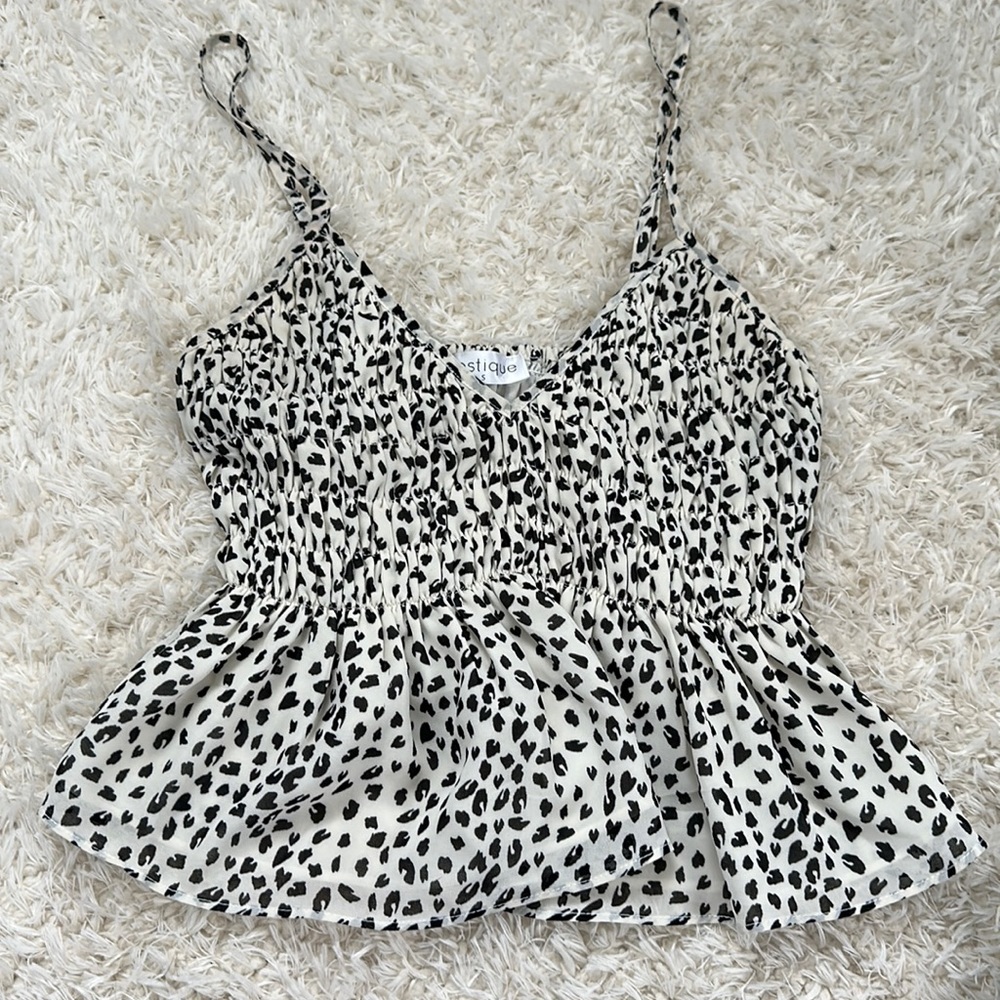 Trendy boutique summer blouse
